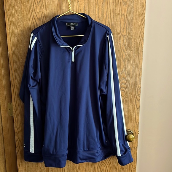 Performance fleece, pocketed, 1/4 zip pullover - Picture 1 of 3